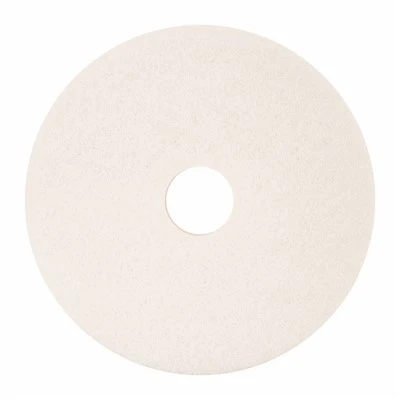 White Super Polish Pad | Non-Woven Floor Buffing & Maintenance